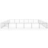 Dog Kennel Silver 645.8 ftÂ² Steel